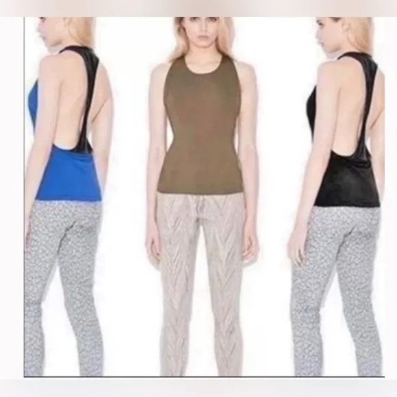 Monika Chiang Racer Back Tank Top - Picture 1 of 8